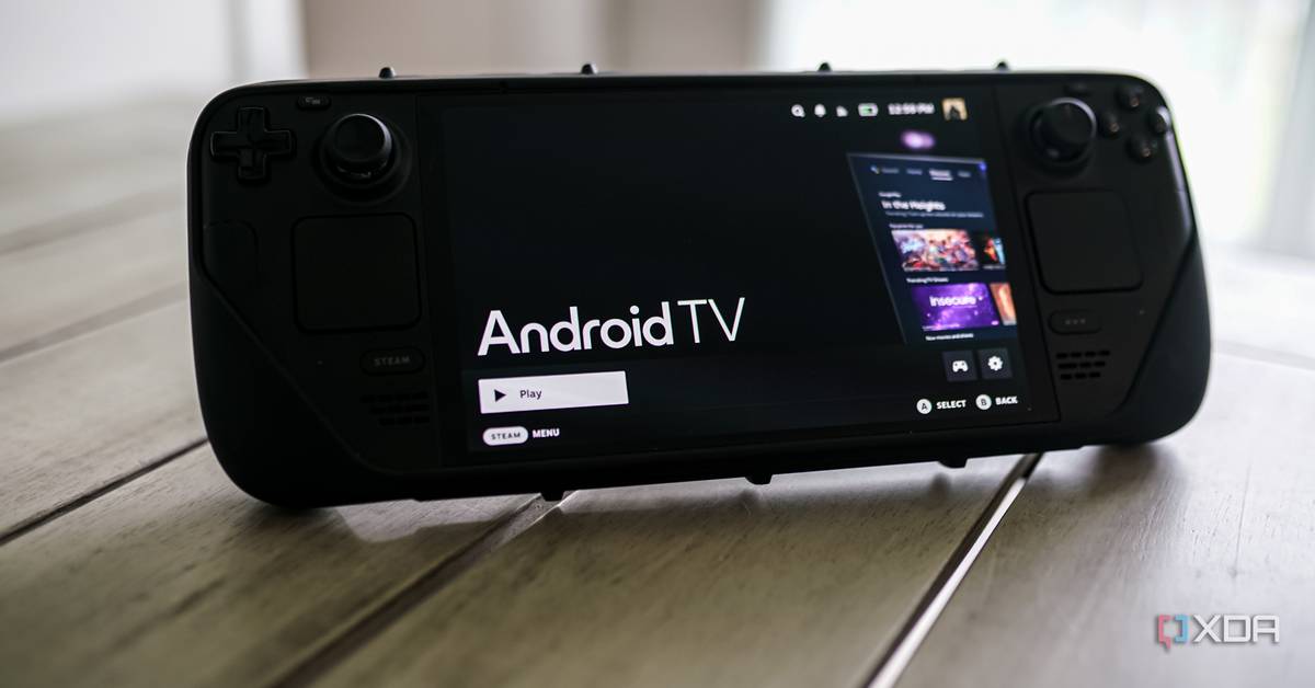 Streaming Steam App Apk I Turned My Steam Deck Into An Android TV