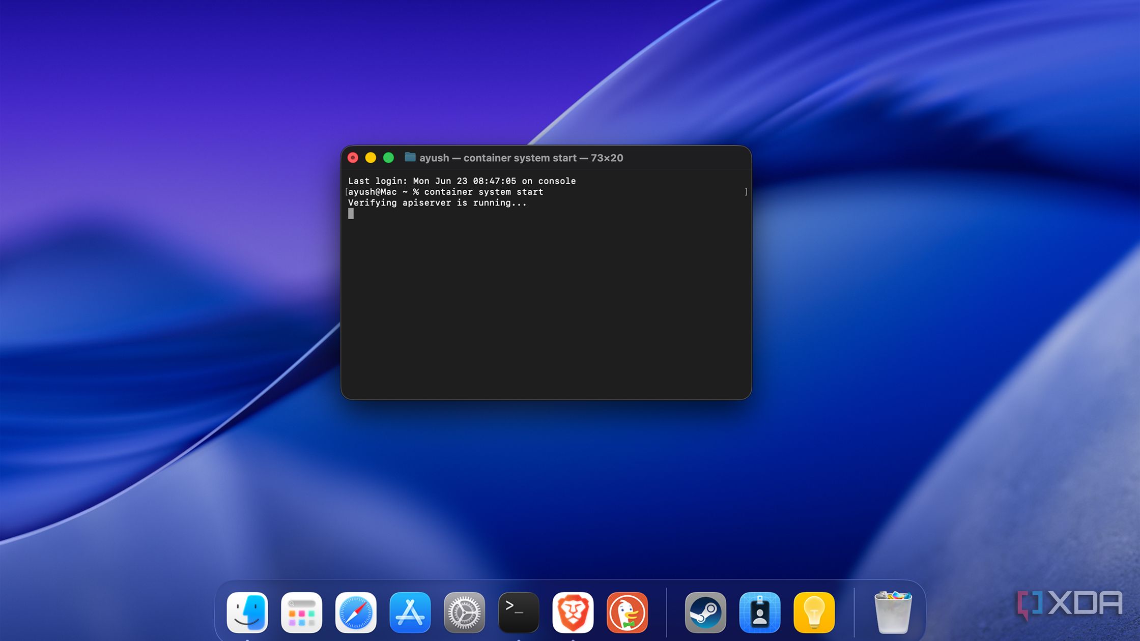 Apple Container turned my Mac into a self-hosting war machine