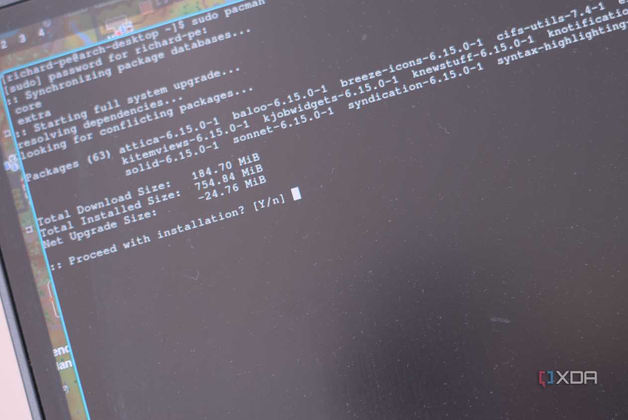 arch-linux-pacman-install-command