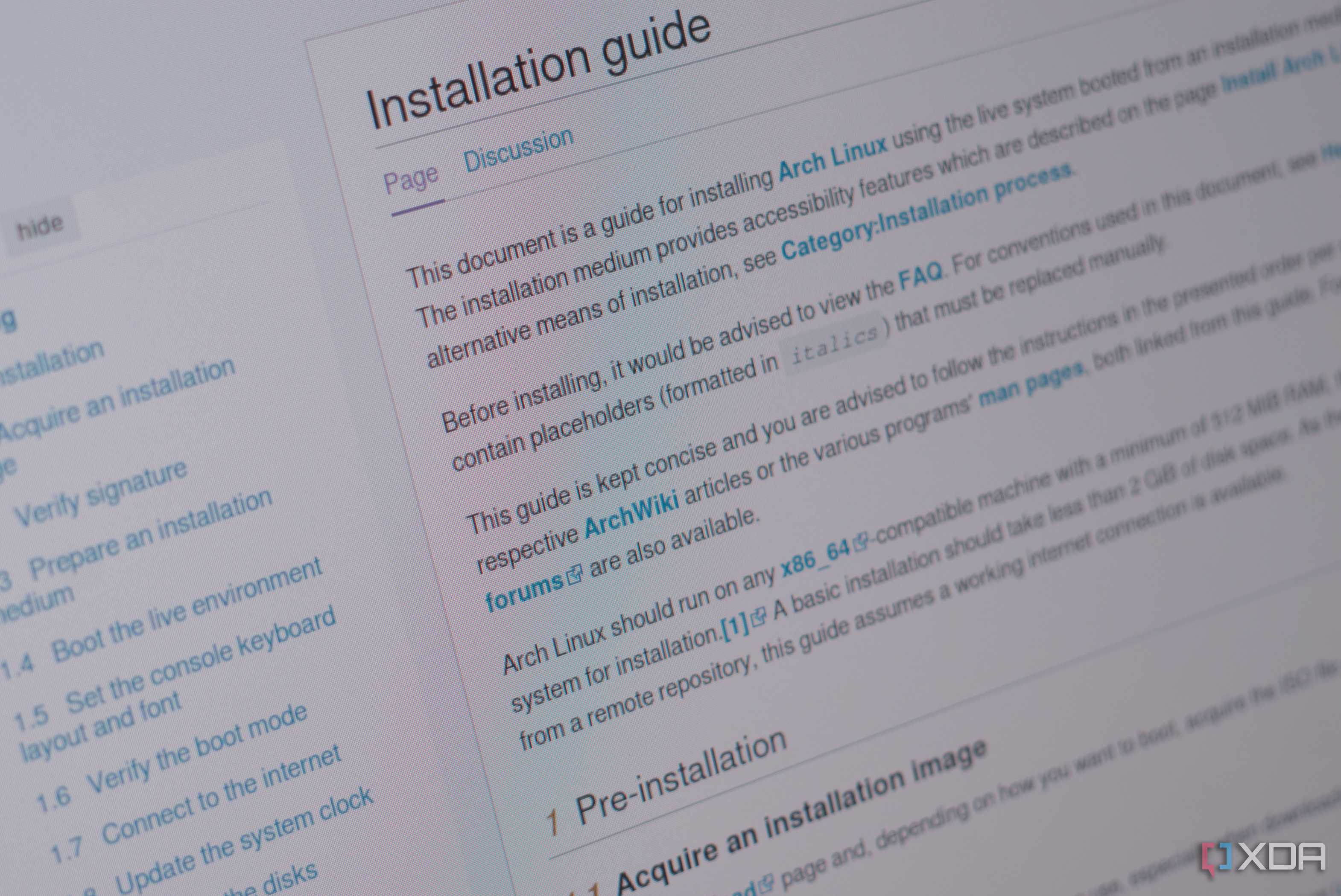 Arch Linux wiki
