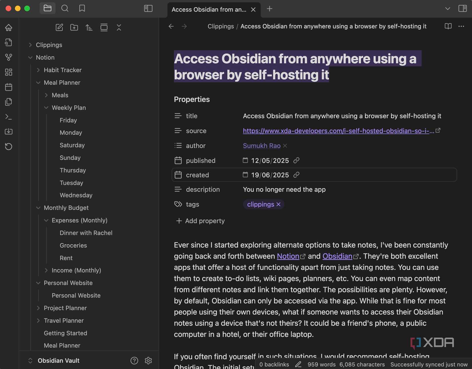 This free browser extension is the best way to save web pages in Obsidian