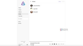 Artists UI on Jellyfin-1