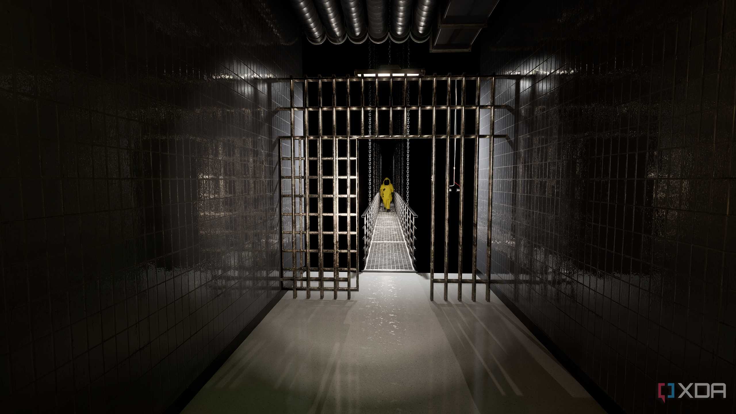 A screenshot from Backrooms: Escape Together.