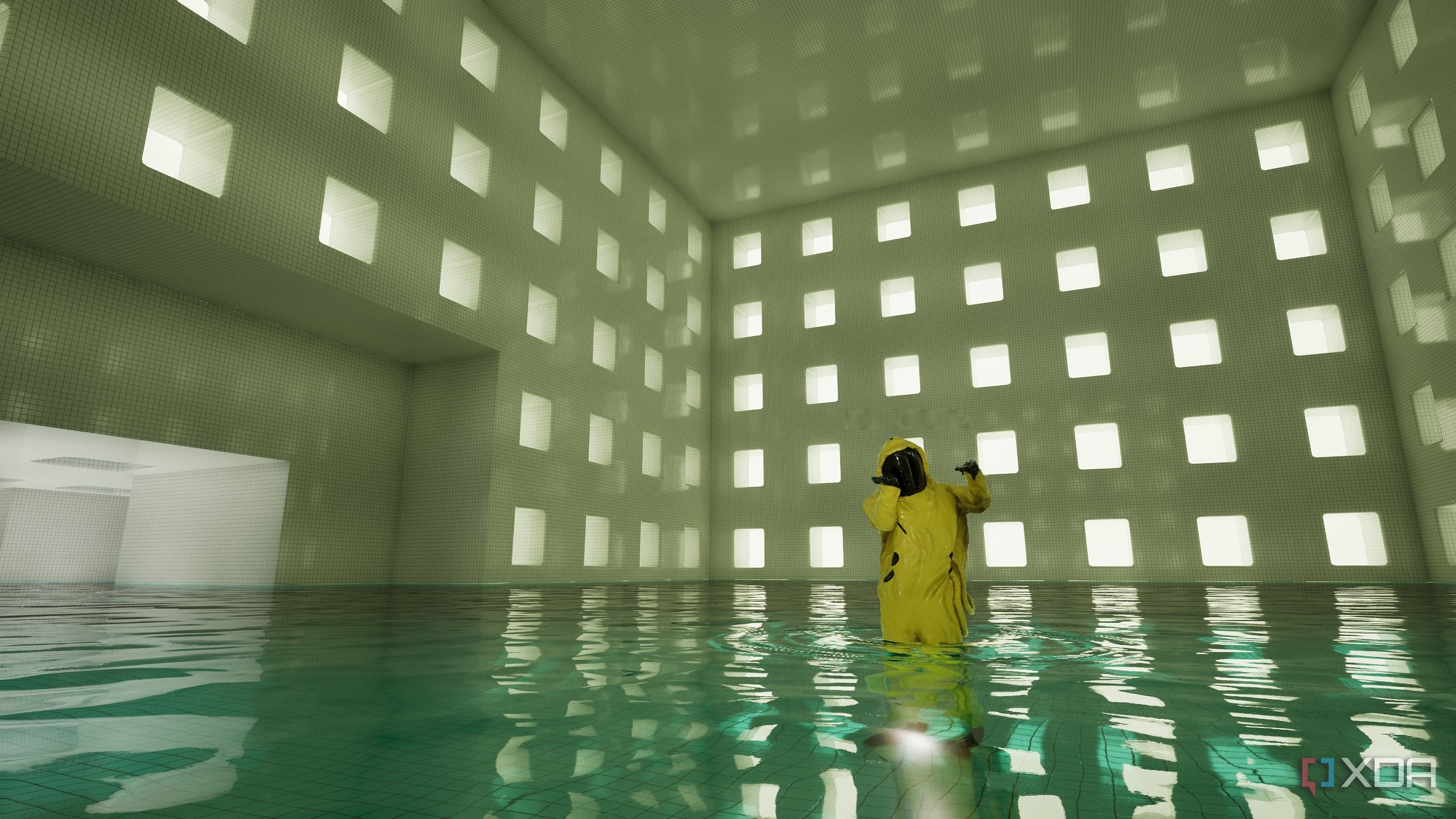 A screenshot from Backrooms: Escape Together.