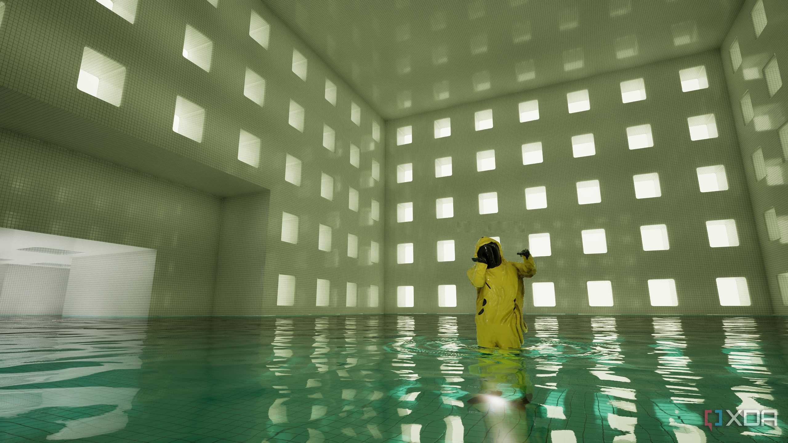 A screenshot from Backrooms: Escape Together.