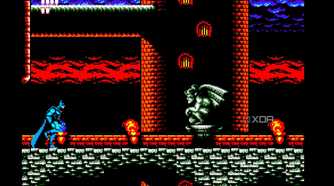 Screenshot from the NES game Batman: Return of the Joker.