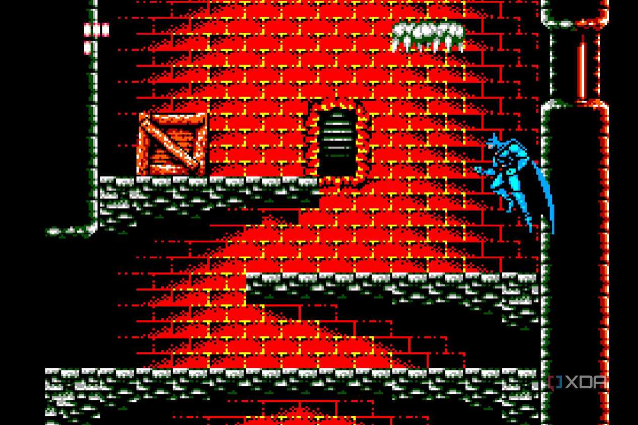 Screenshot from the NES game Batman: Return of the Joker.