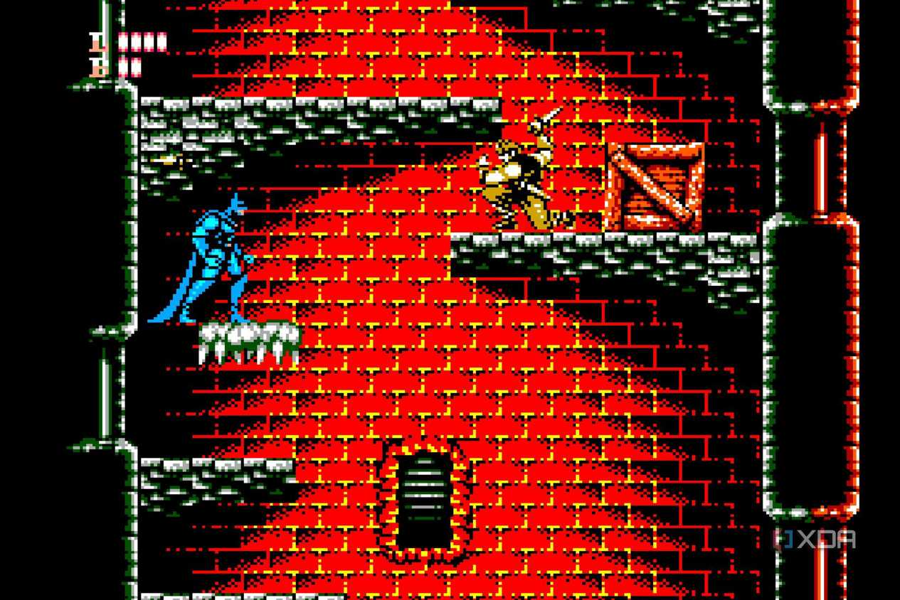Screenshot from the NES game Batman: Return of the Joker.