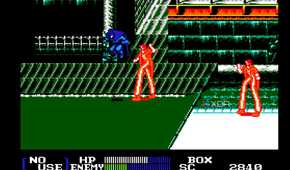 Screenshot from the NES game Batman Returns.