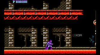 Screenshot from the NES game Batman.