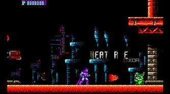 Screenshot from the NES game Batman.