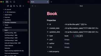 create a folder in Obsidian