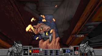 A screenshot from Blood: Fresh Supply.
