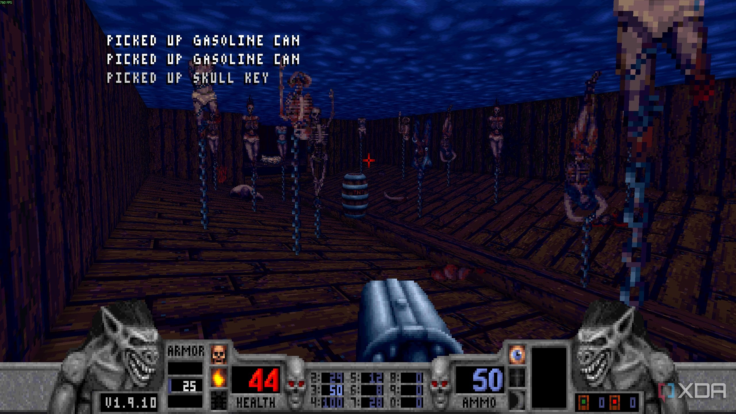 Corpses chained underwater in Blood: Fresh Supply.
