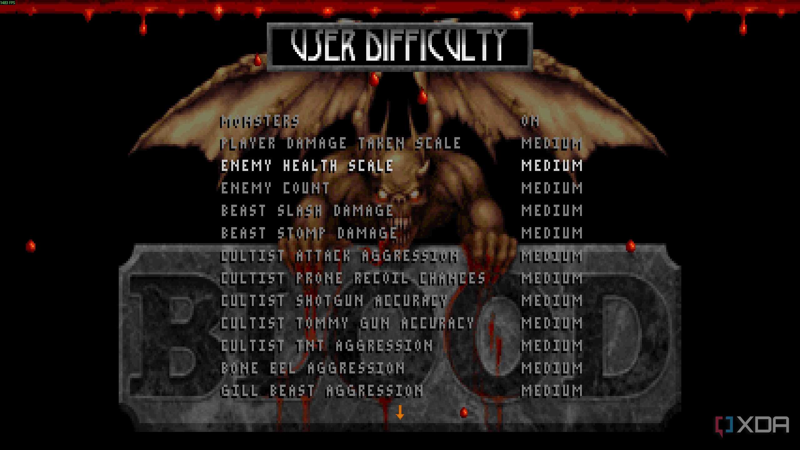 Made to order difficulty in Blood: Fresh Supply.