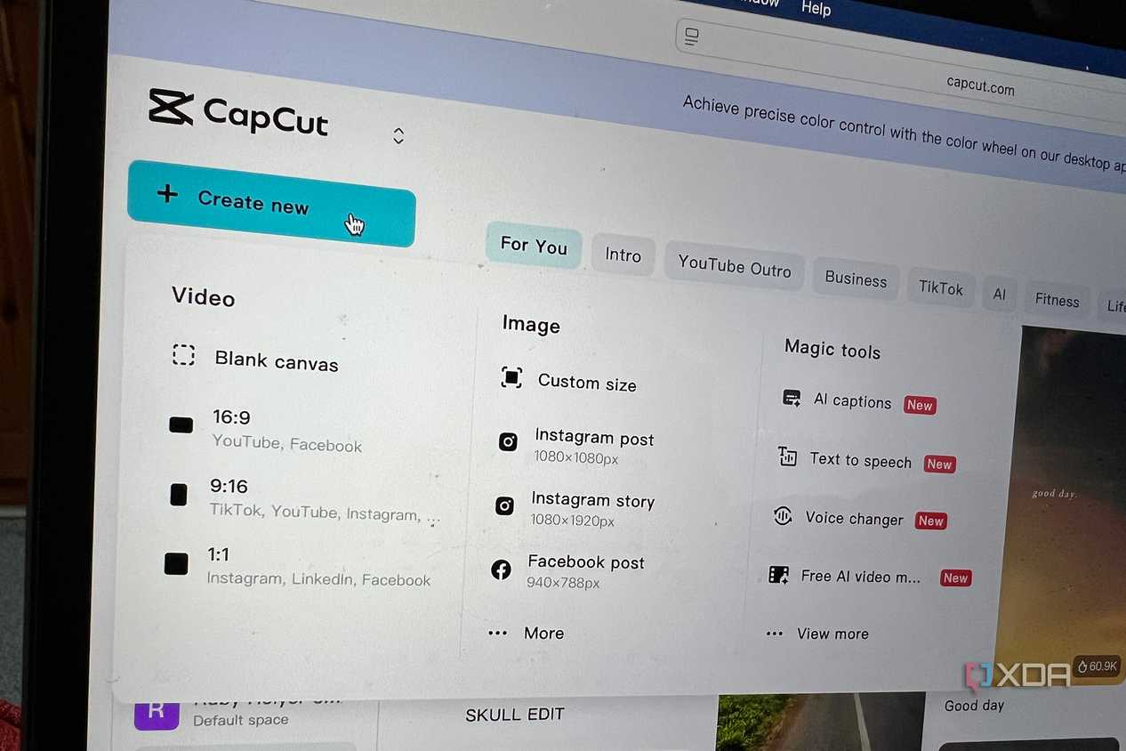 Cap Cut Create Project I use these 6 browser-based creative tools instead of Adobe software