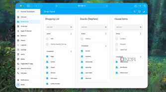Checked items of a Shopping List in Home Assistant