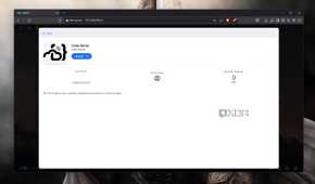 The Code-Server page on CasaOS