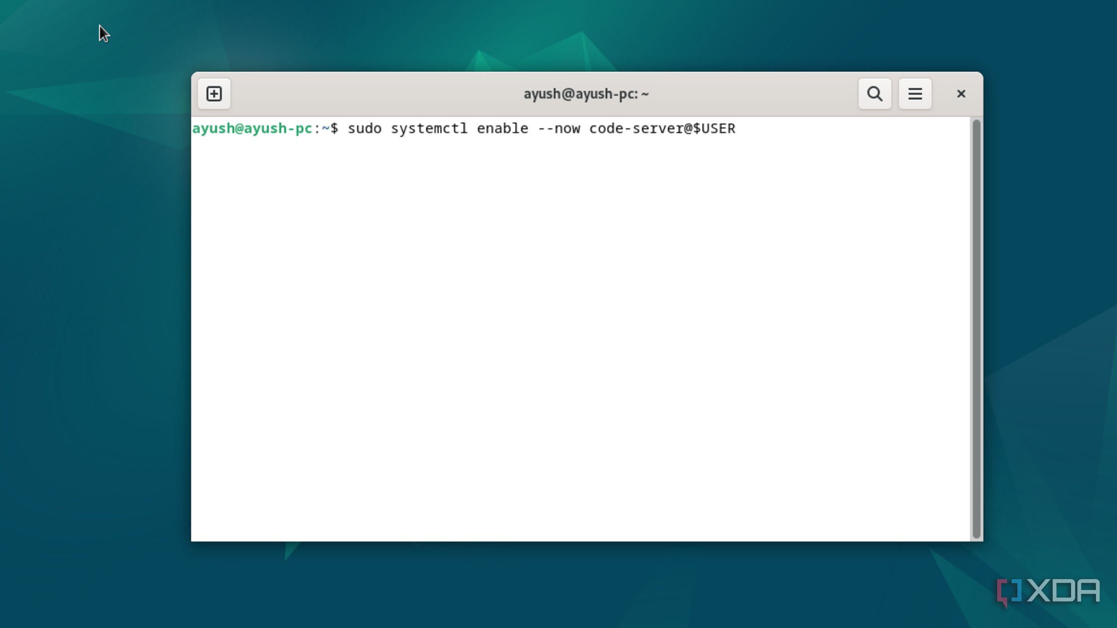Enabling Code-Server in Debian
