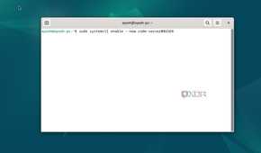Enabling Code-Server in Debian