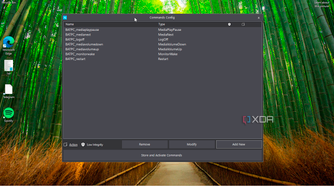 Command configuration window in HASS Agent