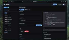Creating a new compose file in Dockge