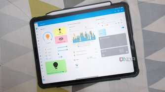 A photo of Home Assistant Dashboard with custom cards