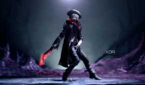 Dante from Devil May Cry 5 imitating Michael Jackson.
