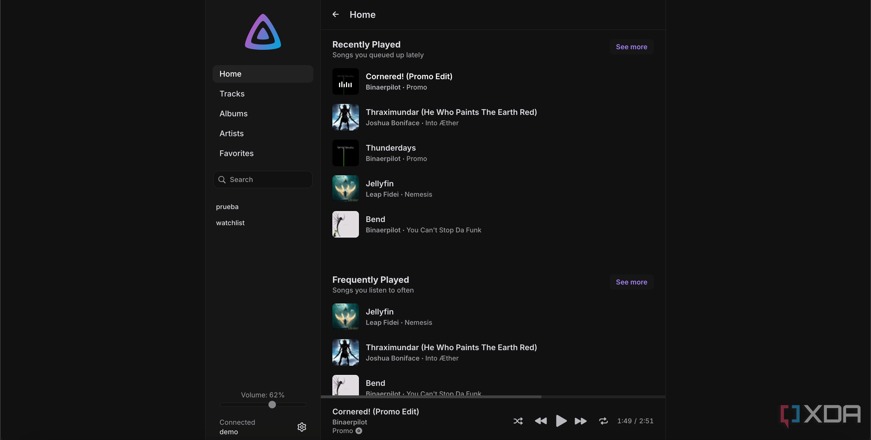 Dark mode on Jellyfin app-1