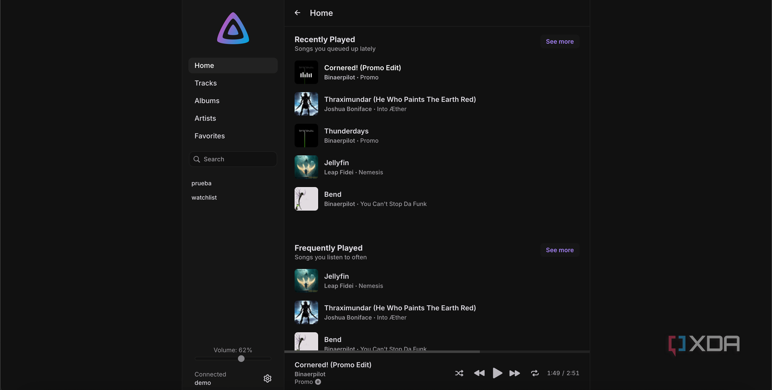 Dark mode on Jellyfin app-1