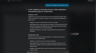 Screenshot showing Dia chatbot