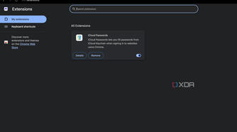 Screenshot showing Dia extensions