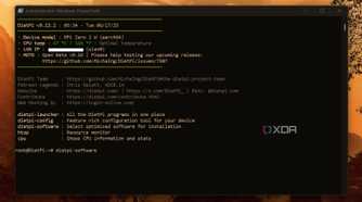 screenshot of dietpi mainpage