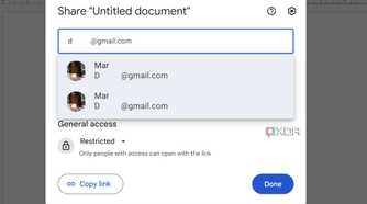 Docs contact integration