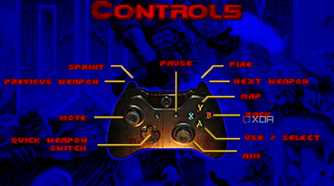 A screenshot from the modern Unity remaster of Doom.