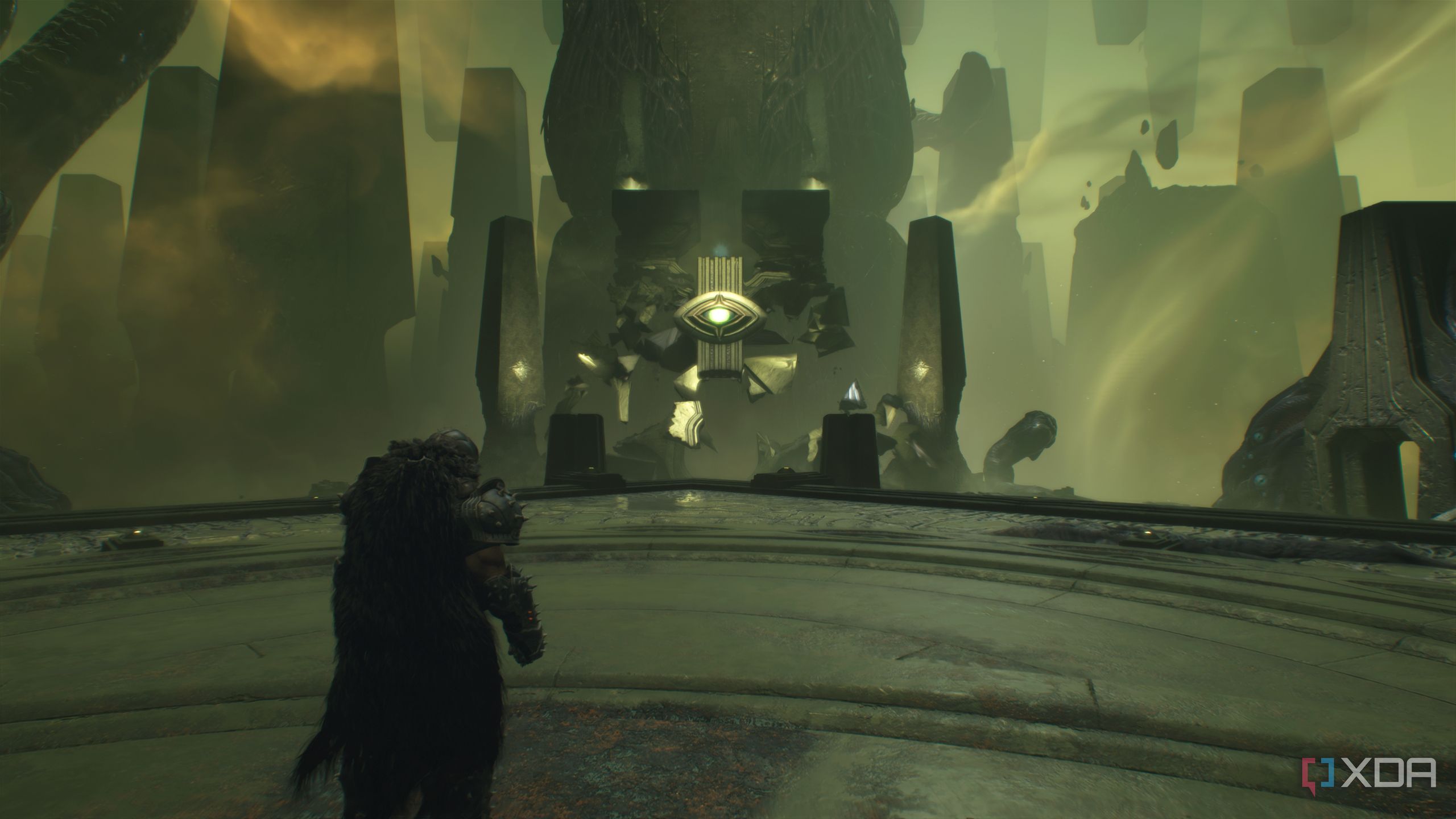 The opening of a level in Doom: The Dark Ages.