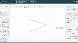 Draw IO app OpenCloud