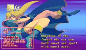 A screenshot from the arcade game Dungeons & Dragons: Shadow over Mystara.