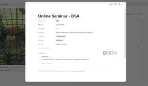 Matcha Student Planner Notion template calendar event edit
