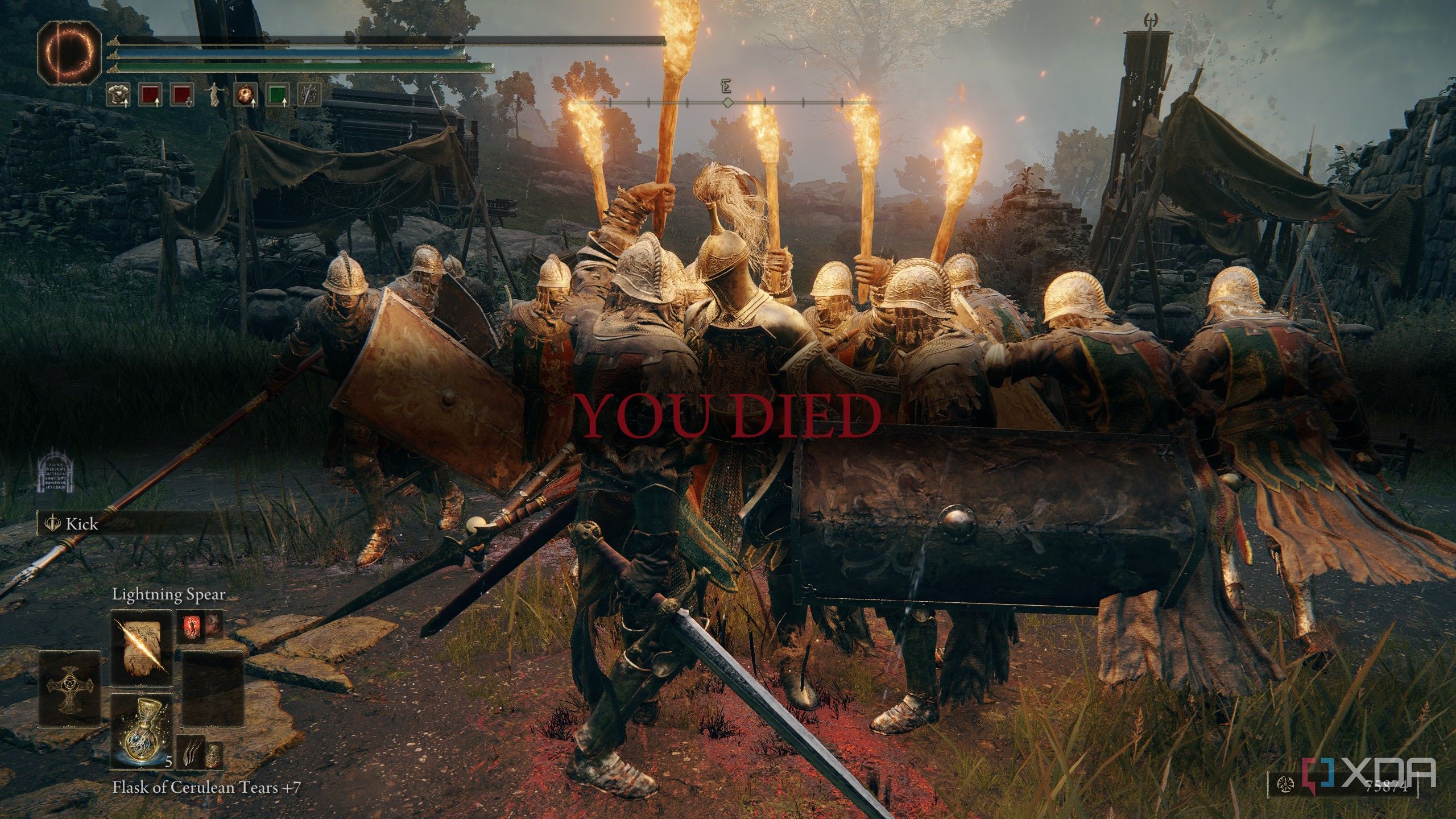 A screenshot from Elden Ring.