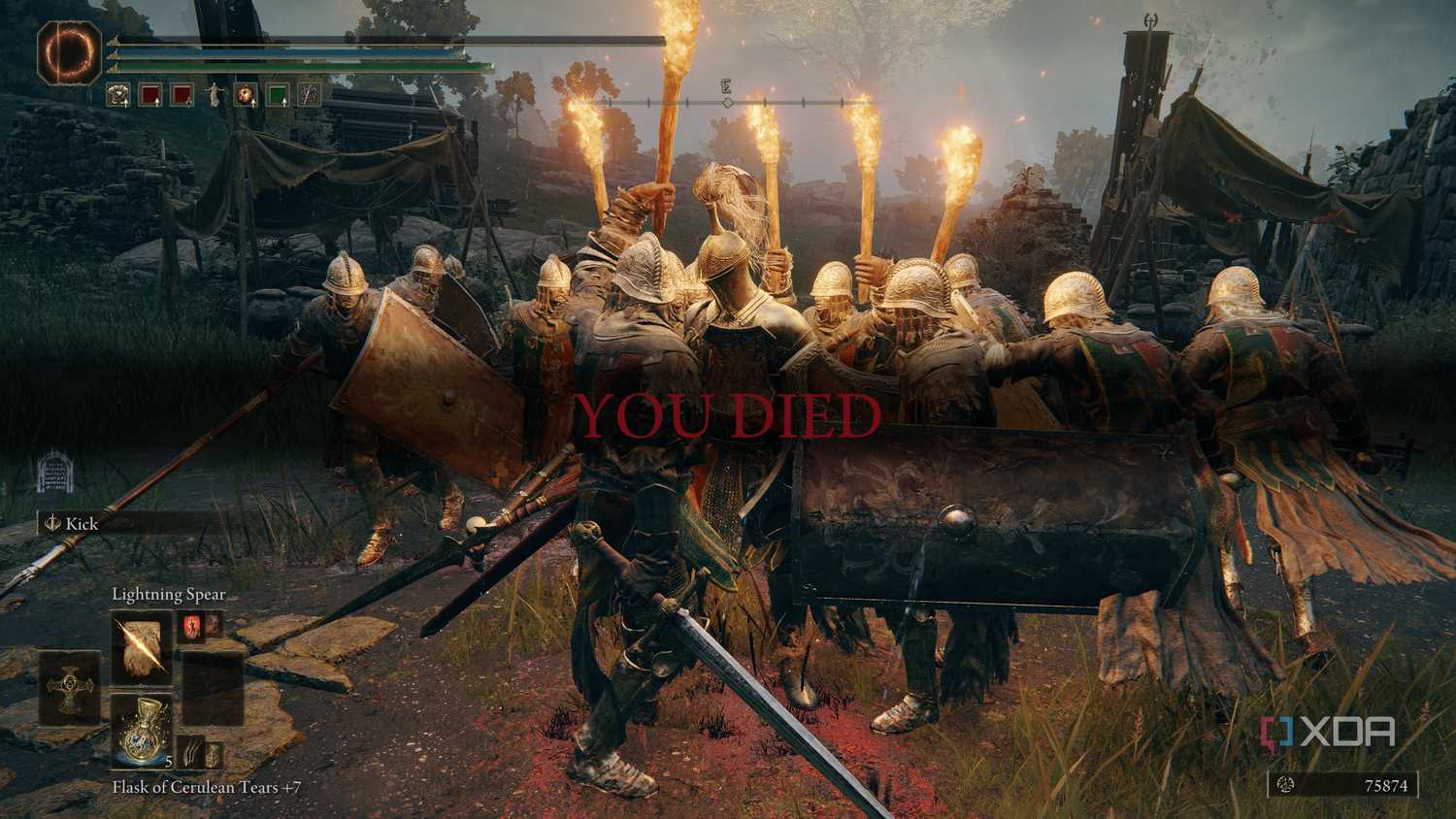 A screenshot from Elden Ring.