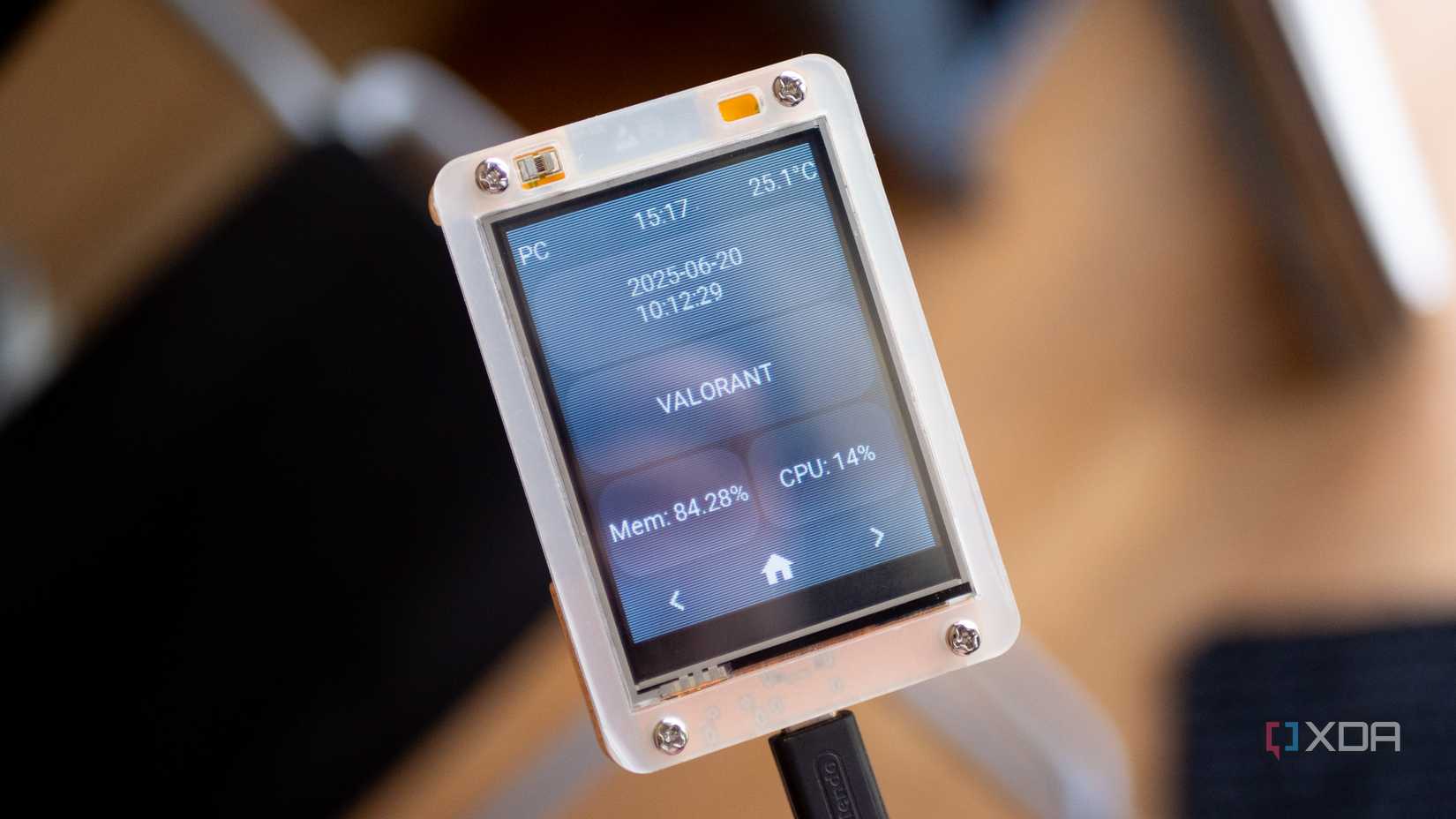 Esp Mini Display Computer Desktop I built a dashboard to monitor my PC's performance with a cheap ESP32 ...