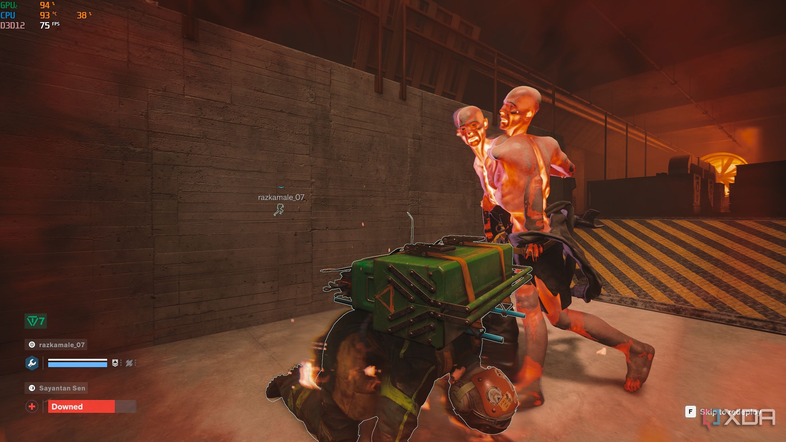 Team gameplay in FBC Firebreak.