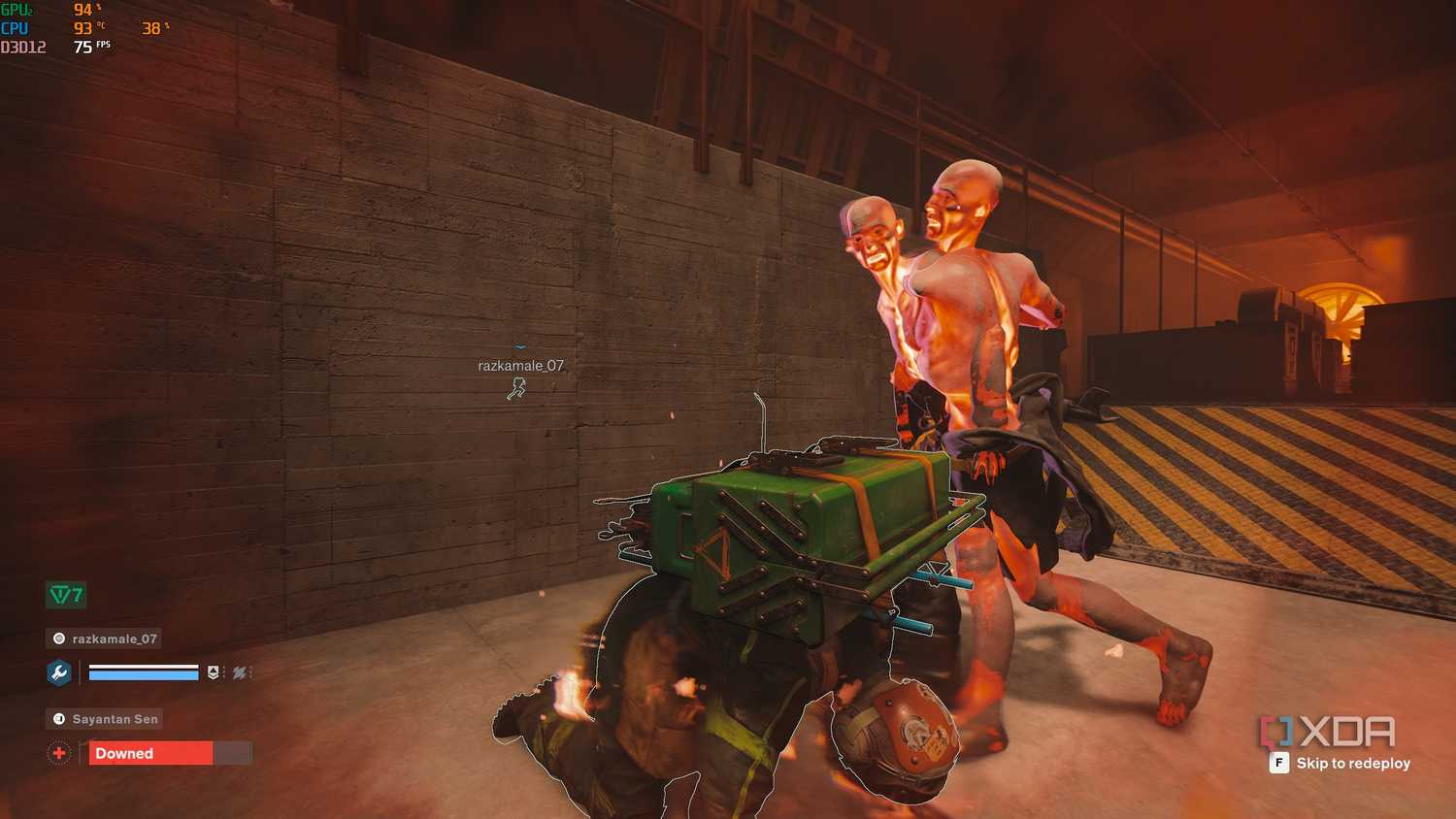 Team gameplay in FBC Firebreak.