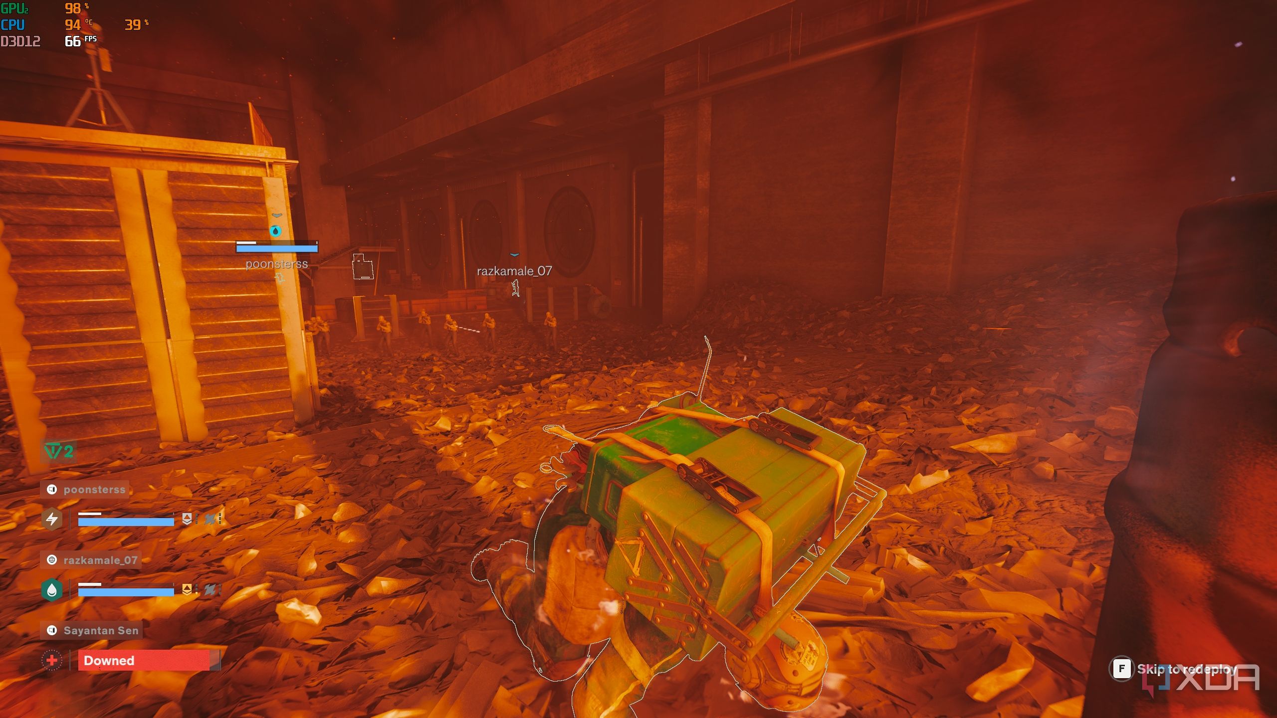 Team gameplay in FBC Firebreak.