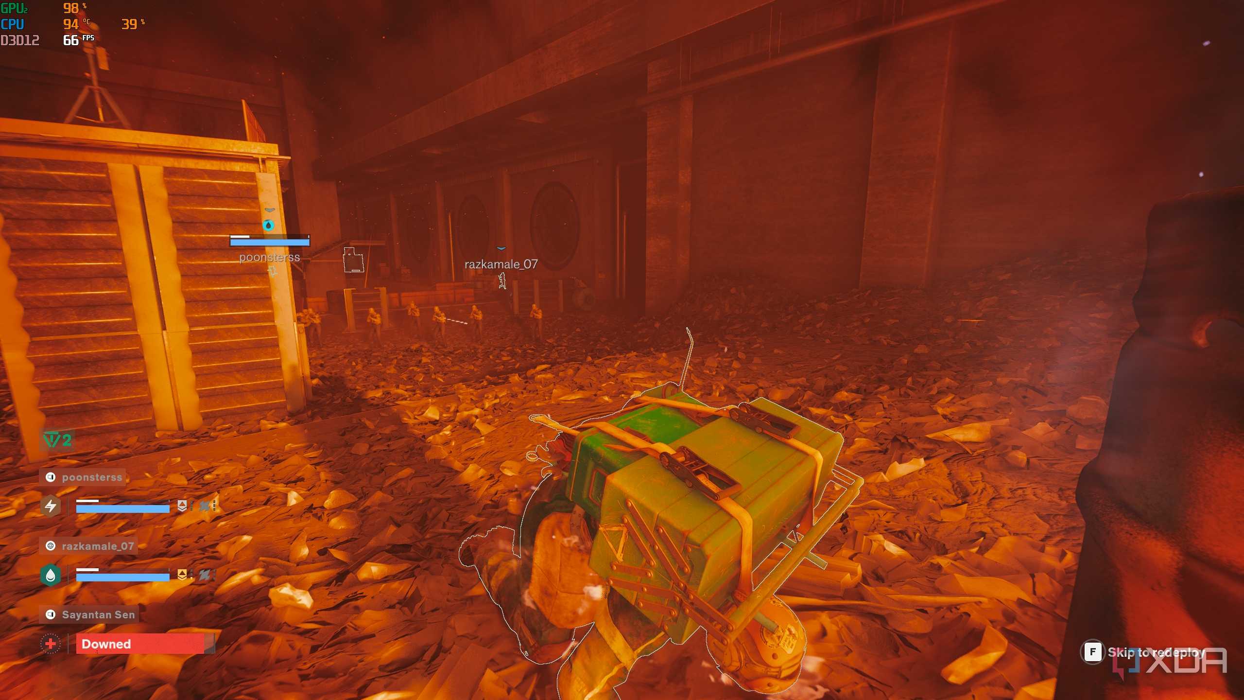 Team gameplay in FBC Firebreak.