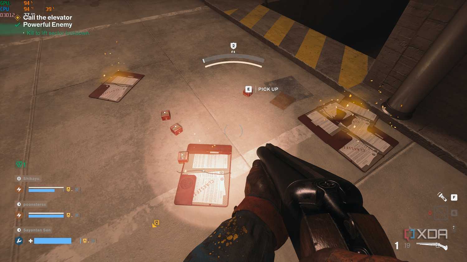 Gameplay in FBC Firebreak.
