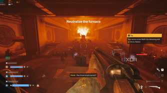 Solo gameplay in FBC Firebreak.