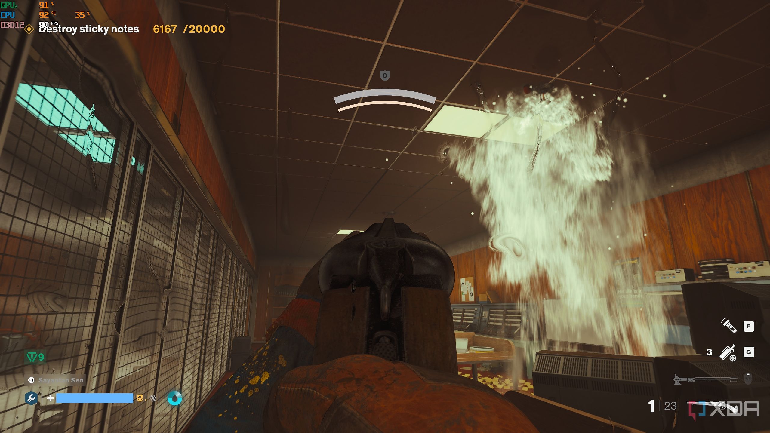 Solo gameplay in FBC Firebreak.
