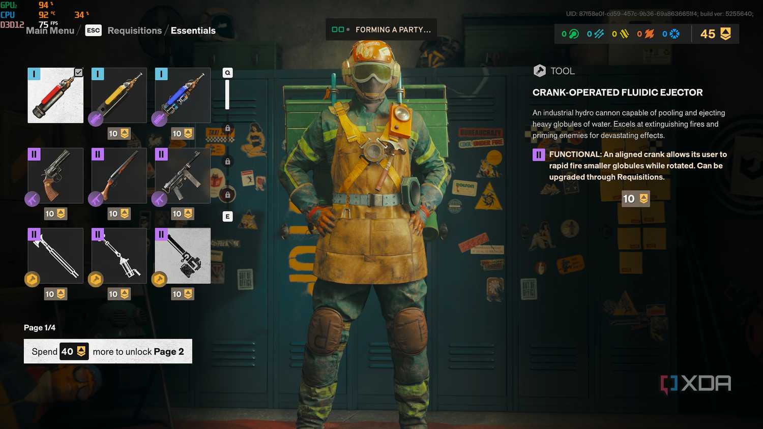 Gameplay in FBC Firebreak.
